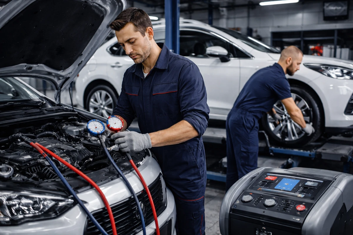 Serwis klimatyzacji samochodowej – Orlov Auto Service Poznań